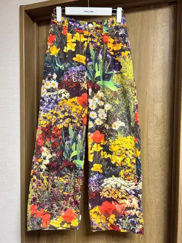 WATARU TOMINAGA 와타루토미나가 꽃무늬 팬츠 0size