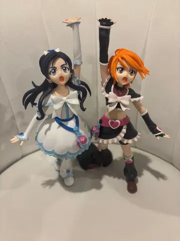 빛의 전사 프리큐어 피규어 큐어 블랙 큐어 화이트