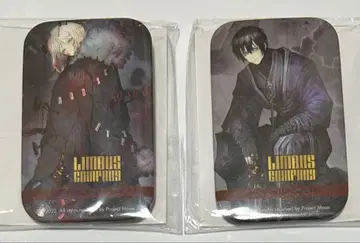 림버스 컴퍼니 스퀘어 캔뱃지 세트 이상 파우스트