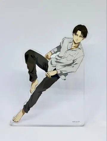 진격의 거인 리바이 Good Morning 8mm 두께 아크릴 스탠드