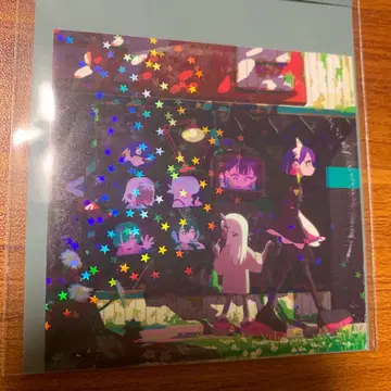 ZTMY 계속 한밤중이면 좋을 텐데 빅 로고 스티커 구사레