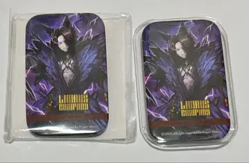 림버스 컴퍼니 히스클리프 복권 메이트 스퀘어 캔뱃지 2개