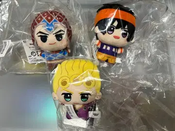 죠죠 봉제 인형 3종 세트