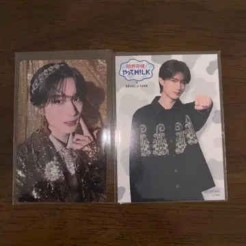 [덤 포함] M!LK 콜라보 카페 오리지널 트레이딩 카드 야마나카 유타로