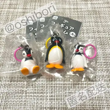 PINGU 피규어 참 가챠 핑구 핑가 3종 세트 익명 배송