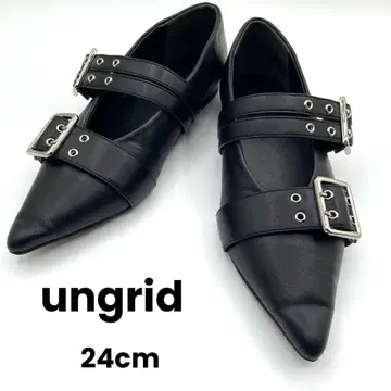 Ungrid 언그리드 벨트 디자인 포인트 슈즈 L