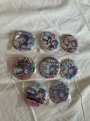 러브 라이브 선샤인 Aqours 누마즈 캔뱃지 마츠우라 카난 마치아루키