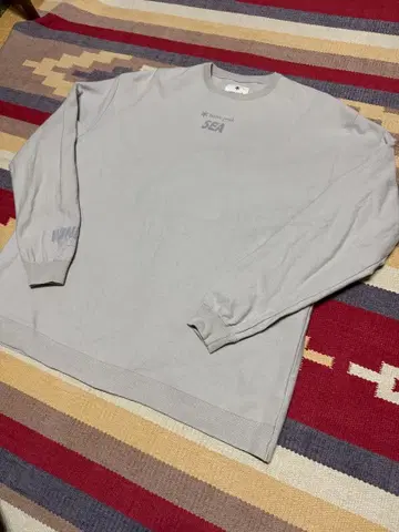 WIND AND SEA x Snow peak 롱티