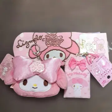 산리오 마이멜로디 묶음 판매 리즈메로 리즈리사 부적 삭스 파우치