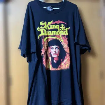 King Diamond 2XL 티셔츠 킹 다이아몬드