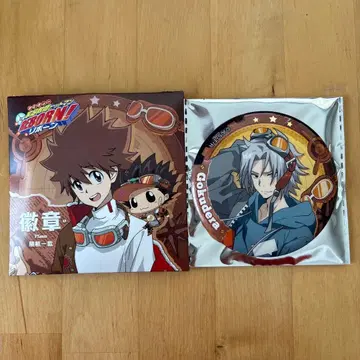 가정교사 히트맨 리본 중국 한정판 파이롯트 캔뱃지 고쿠데라 하야토