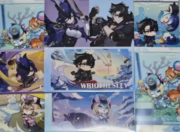 원신 GiGO 물꽃 춤추는 유연회 티켓 파일 9장 묶음 판매