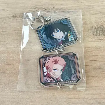 귀멸의 칼날 아크릴 키링 토미오카 기유 사비토