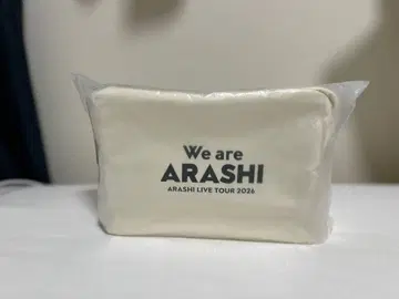 ARASHI We are ARASHI 파우치 2026