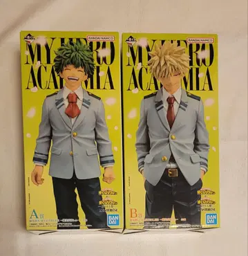 제일복권 히로아카 미도리야 이즈쿠 바쿠고 카츠키 피규어