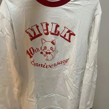 MILK 10th Anniversary 롱 슬리브 티셔츠