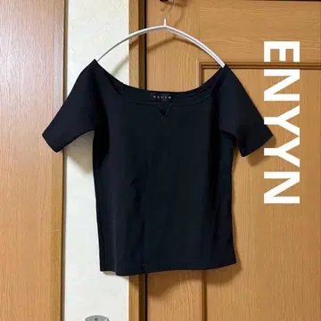 ENYYN 블랙 반팔 T셔츠 사이즈 FREE