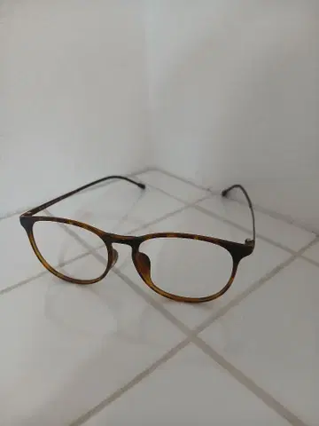 브라운 라운드형 안경 레이밴 Ray-Ban