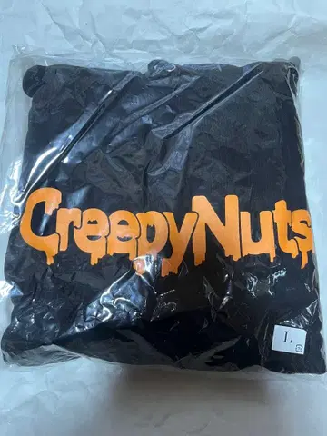 미개봉 L 사이즈 Creepy Nuts 후드티 블랙