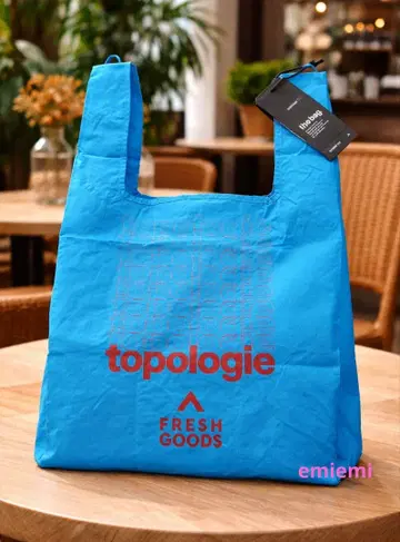 Topologie konbinibag 편의점 백 블루 새상품