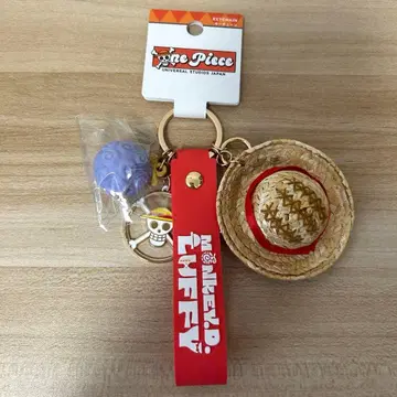 USJ ONEPIECE 키링 키체인 루피 밀짚모자