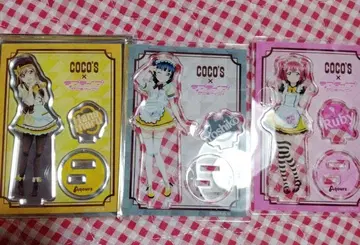 러브 라이브 선샤인 코스 한정판 아크릴 스탠드 요시코 하나마루 루비