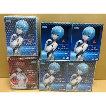 6개 세트 아야나미 레이 가칭 아스카 랑그레이 피규어 묶음 판매