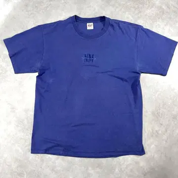 90s USA제 anvil 티셔츠 XL 네이비 싱글 스티치 구제 의류