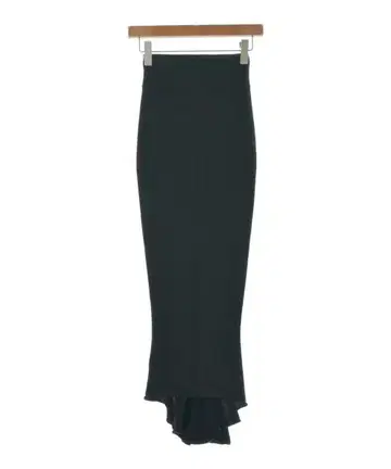 릭 오웬스 롱 맥시 길이 스커트 여성용