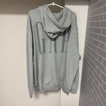 [새상품급] GAP 후드 부착 집업 후드티 그레이