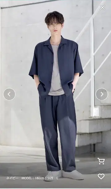 [ ASTRONOMY ] 네이비 셋업 M 사이즈