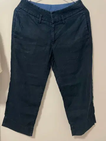 팔라스 팰리스 팬츠 린넨 사이즈 2 청록색