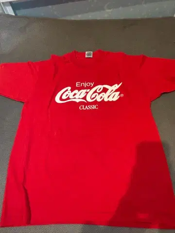 FRUIT OF THE LOOM 코카콜라 기업 T셔츠 90s