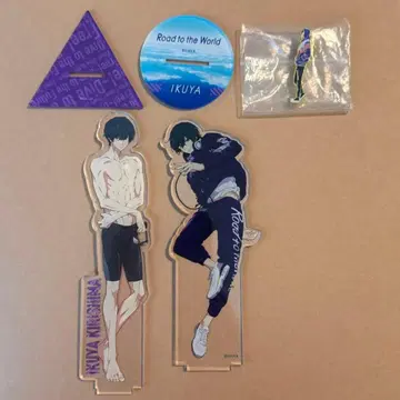 Free! 키리시마 이쿠야 RW DF 아크릴 스탠드 핀즈