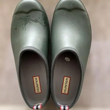 HUNTER 플레이 클로그 슬립온 플레이 클로그 슈즈 레인부츠