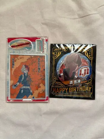 나의 히어로 아카데미아 토도로키 쇼토 2022 디오라마 피규어 캔뱃지