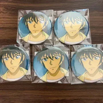 명탐정 코난 코난 플라자 캔뱃지 마츠다 진페이 5점