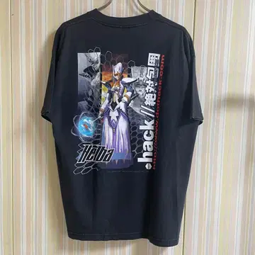 레어 00s 닷핵 플스2 프로모션 티셔츠 빈티지