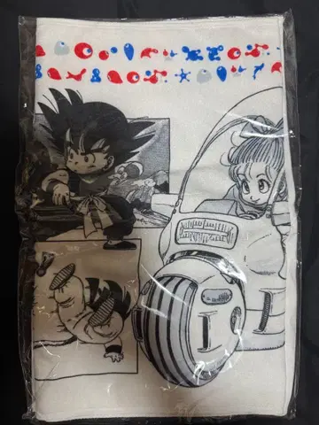 오사카 엑스포 드래곤볼 코믹스 디자인 타월
