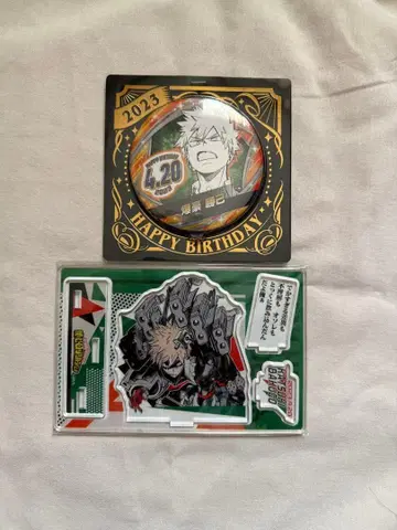 나의 히어로 아카데미아 바쿠고 카츠키 2023 디오라마 피규어 캔뱃지