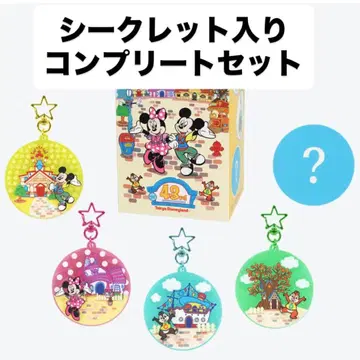 [ 컴플리트 세트 ] 키체인 도쿄 디즈니랜드 43주년 툰짱