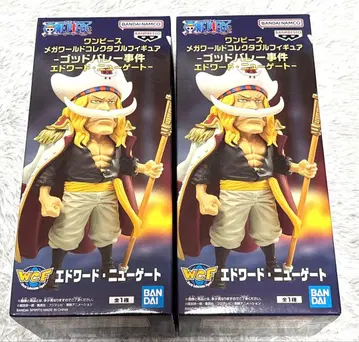 원피스 메가 월드 컬렉터블 피규어 에드워드 뉴게이트 2체