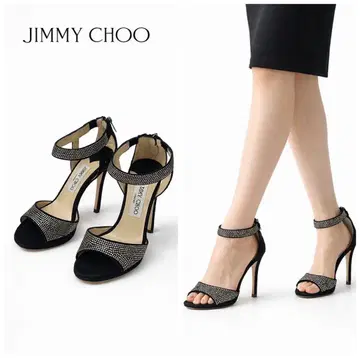 Q418 미사용 새상품 22.0cm 지미추 시착만 한 상품 샌들 여성용