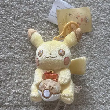 [미사용 새상품] 30주년 기념 봉제 인형 반짝반짝! 피카츄