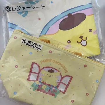 폼폼푸딩 돗자리 & 보냉 가방 세트