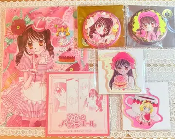 [ 6개 세트 ] 리본 카페 꿈빛 파티시엘 캔뱃지 액스 특전 1