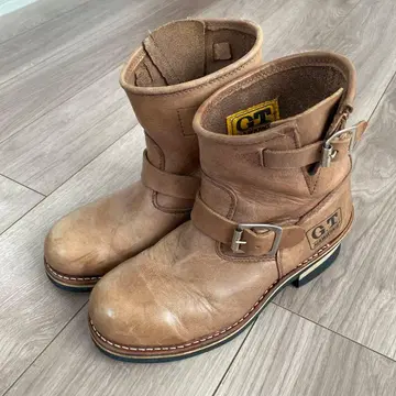 G.T. HAWKINS 숏 엔지니어 부츠 브라운 25cm