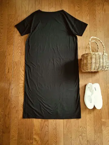 evam eva 반팔 코튼 티셔츠 원피스