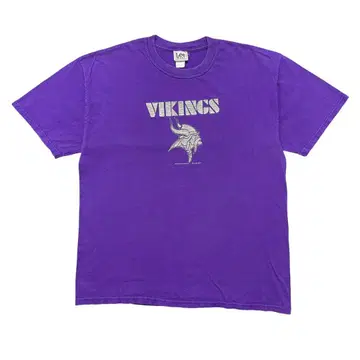 USA 구제 의류 LEE SPORT NFL 미네소타 바이킹스 티셔츠