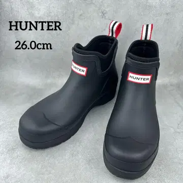 헌터 플레이 네오프렌 첼시 장화 26 레인부츠 숏